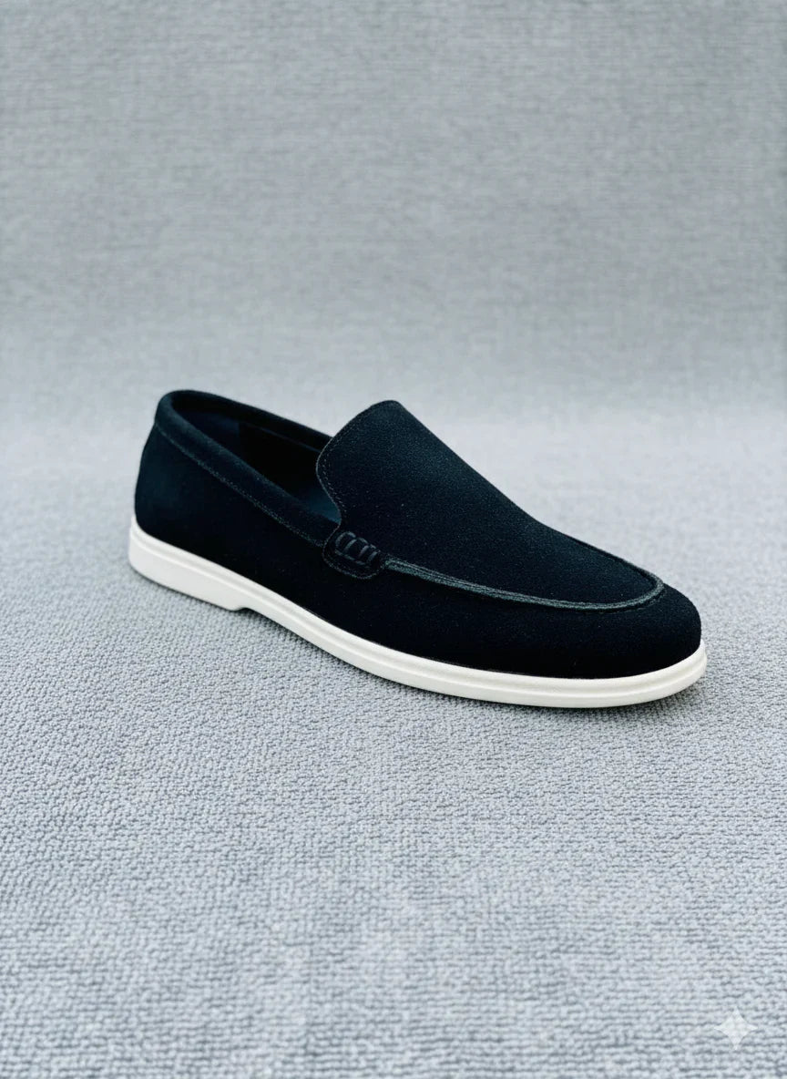Men’s Classic Black Loafers