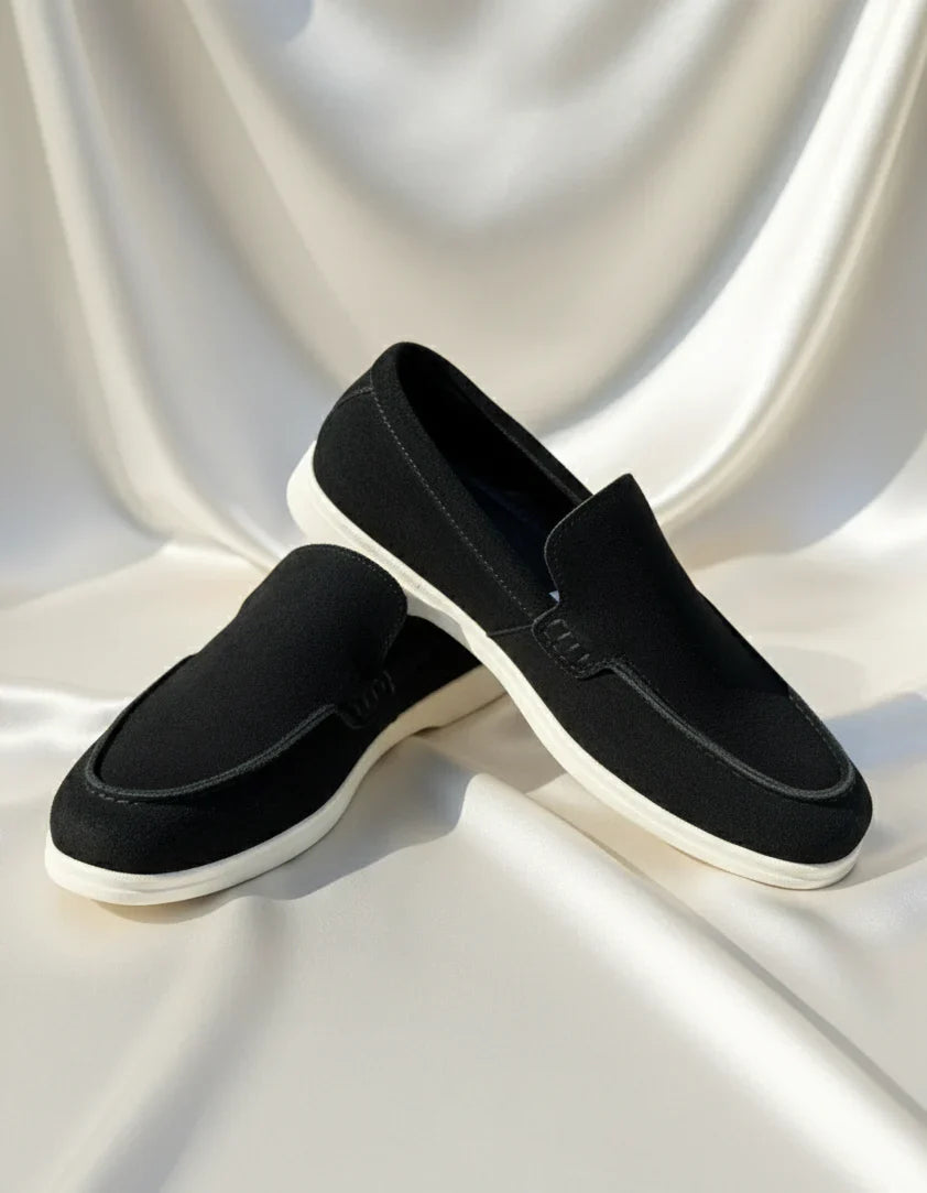 Men’s Classic Black Loafers