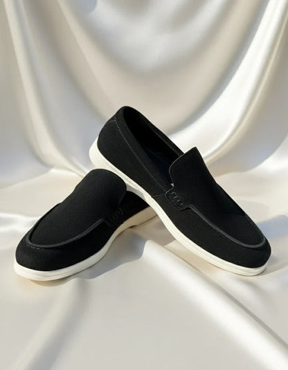 Men’s Classic Black Loafers