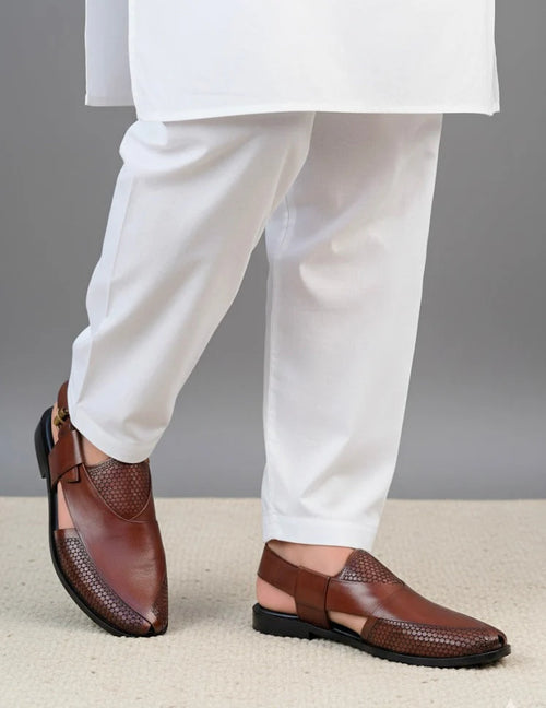 The Porto Brown Sandal