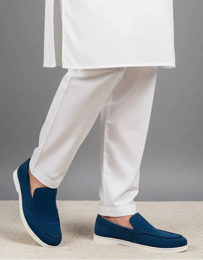 Men’s Royal Blue Loafers