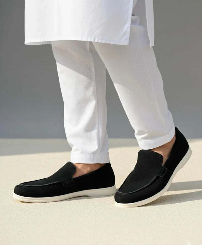 Men’s Classic Black Loafers