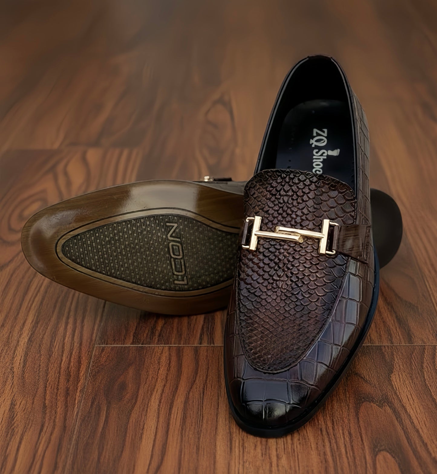 Enzo Textured Brown